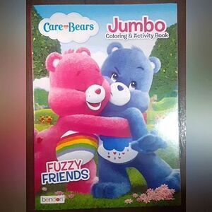 New Care Bears Coloring & Activity Book - Pink and Blue